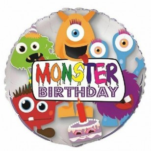 Monster Birthday Balloon Monster Birthday Balloon